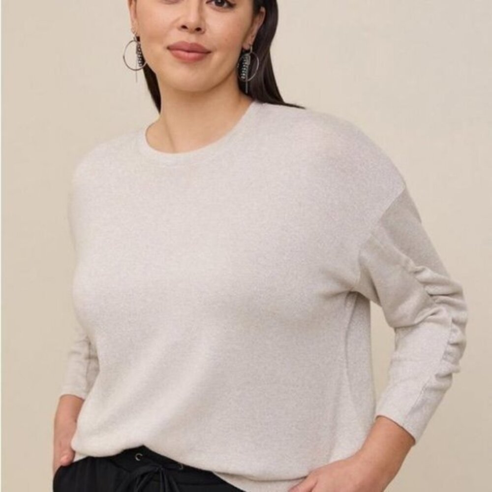 NWOT torrid Sparkle Knit Drop Shoulder 2 2X 2XL 18 20